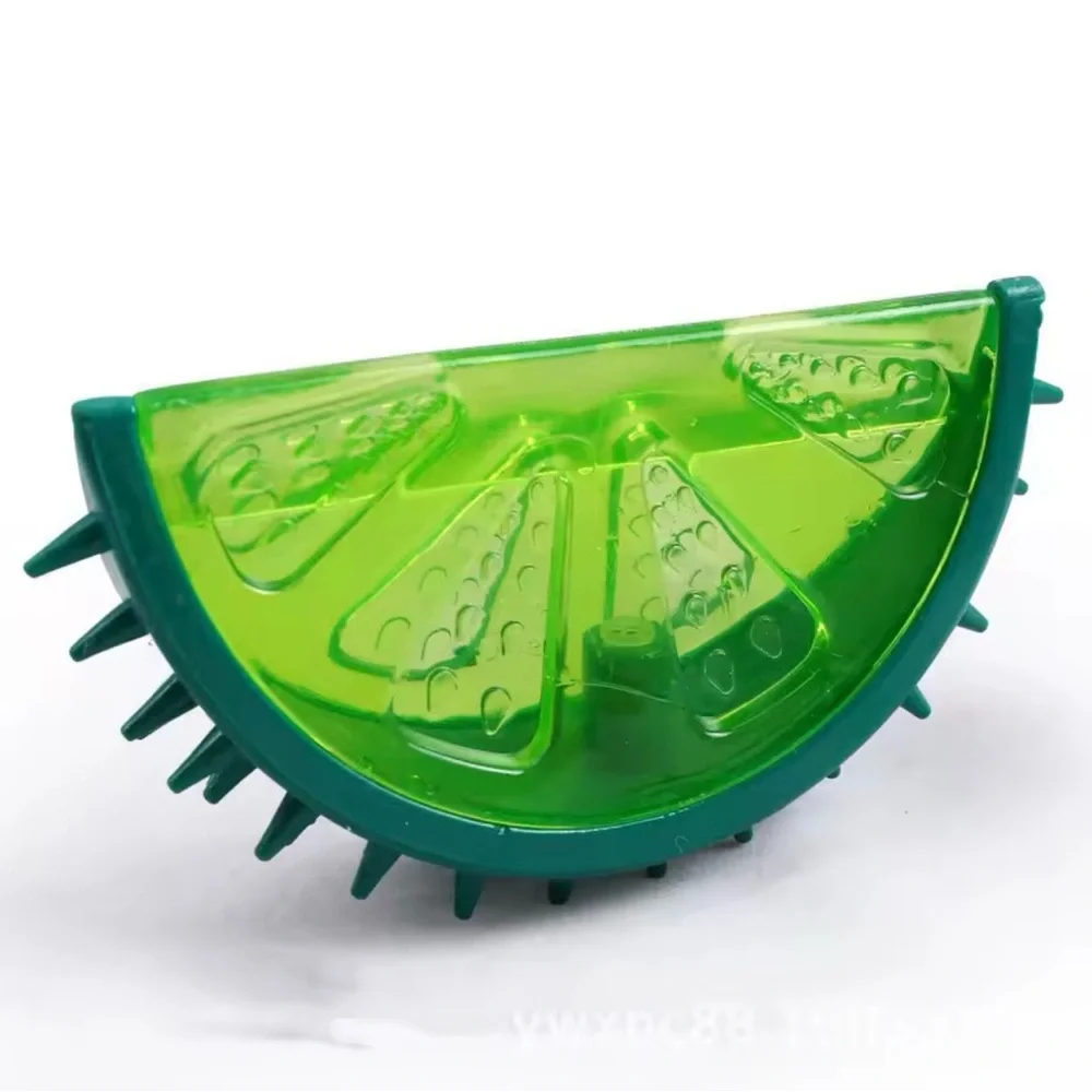 Set of 2 Cooling Dog Chew Toys – Watermelon & Lime | Freezable Fruit Design